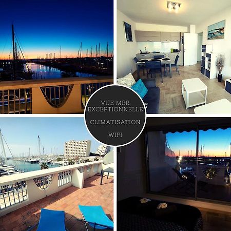 Classe 3 Etoiles - Magnifique Vue Sur Le Port - Wifi Et Clim 拉格朗德默特 外观 照片